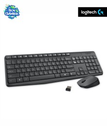 Combo Logitech Inalambrico MK235 Negro