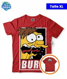 Remera RU292 Barney Roja XL