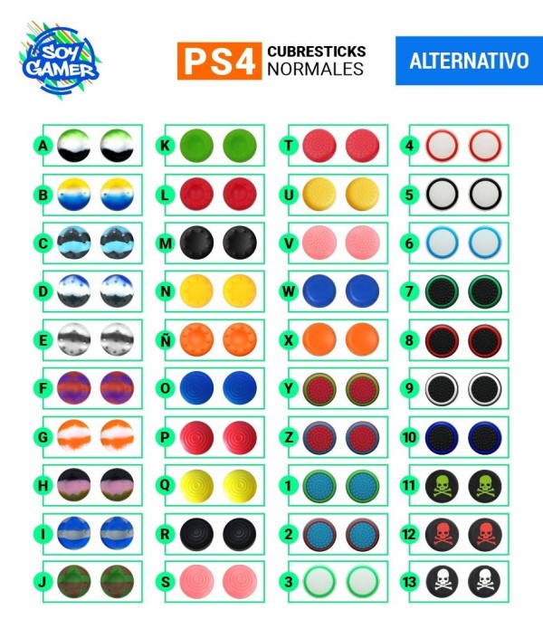 Cubre Stick x 2 Unidades PS4 - PS5