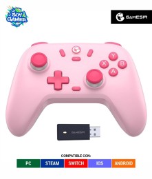 Joystick Gamesir Lite Nova Multiplataforma Rosa