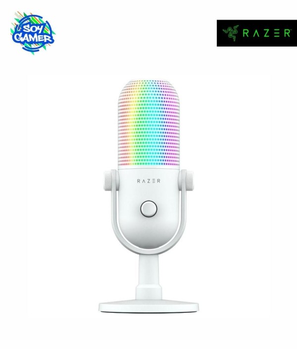 Microfono Razer Seiren V3 Chroma Blanco