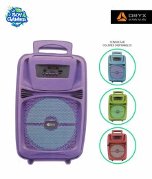 Parlante Oryx 8 pulgadas con Microfono