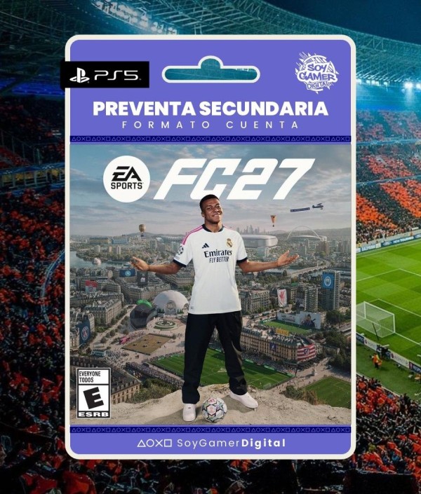 PREVENTA SECUNDARIA FC 27 PS5 (Lanzamiento 25-09-26]