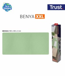 Mousepad Trust Benya XXL Verde