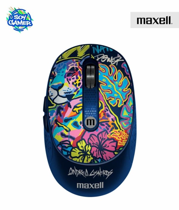 Mouse Maxell MOWL-320 Inalambrico Jaguar