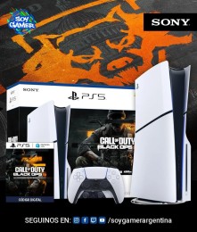 Consola Playstation 5 SLIM con lectora + Voucher Call of Duty Black ops 6