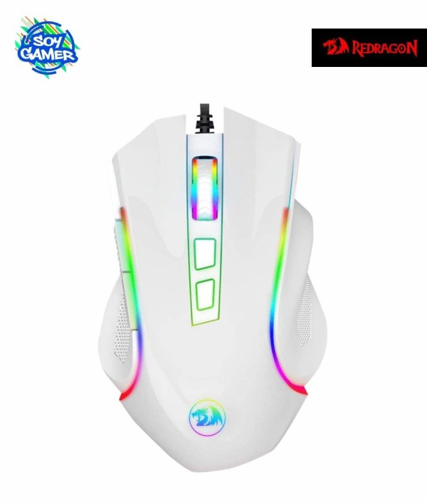 Mouse Redragon M607W Griffin Blanco