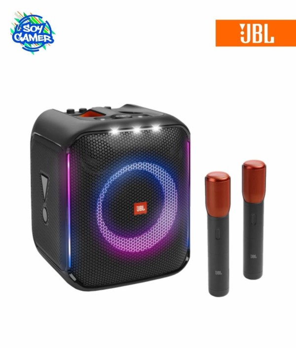 Parlante JBL Party Box Encore (2 mic]
