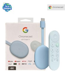 Chromecast 4 4k (Mejor Calidad] Azul