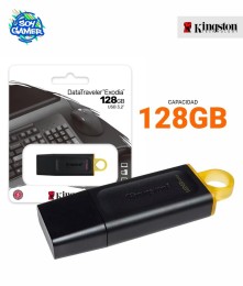 Pendrive DTX 3.2 128 GB Kingston Negro
