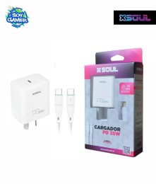Cargador Viajero Soul Tipo C PD 35W