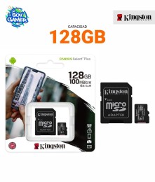 Memoria Micro SD 128GB Clase 10 Kingston
