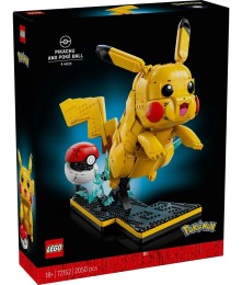 Figura LEGO Pokemon Pikachu y Pokebola