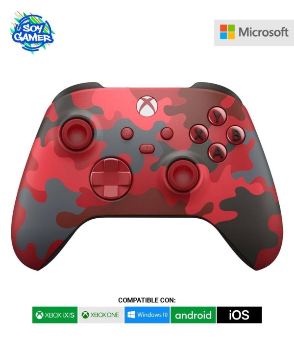 Joystick Xbox Series Rojo Camuflado (Daystrike Camo]