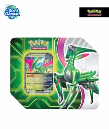 TCG Cartas Paradox Clash Tin Iron Leaves ENG