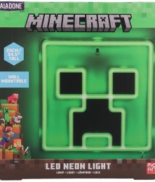 Lampara Minecraft Creeper Led Neon 4842