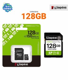 Memoria Micro SD 128 GB V10 Kington Verde