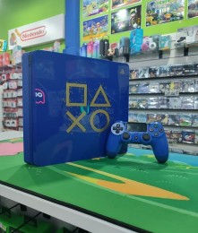 USADA Consola PS4 Slim Edicion State of Play 500GB + Joystick Generico Azul Ps4