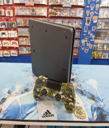 USADA Consola Ps4 Slim 1TB + Joystick Ps4 Camuflado