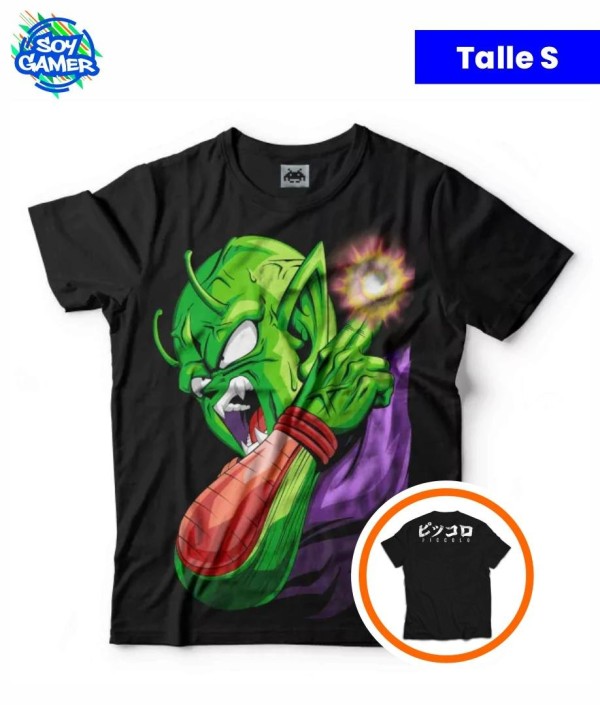 Remera RU313 Piccolo Negra S