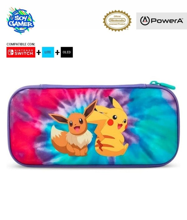 Funda PowerA Evee Y Pikachu