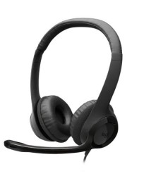 Headset Logitech H390 Negro