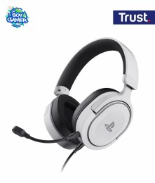 Headset Trust GXT 498B Forta Blanco