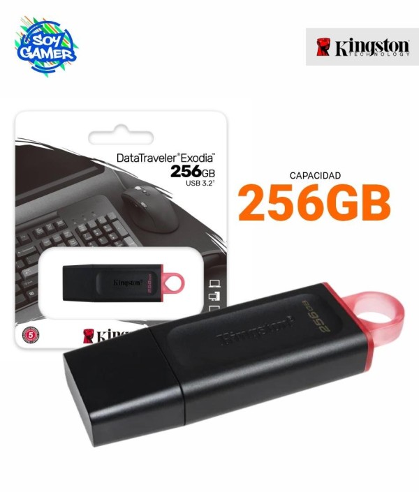 Pendrive Exodia 256 GB Kingston