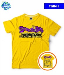 Remera RU362 Bob Esponja Amarilla L