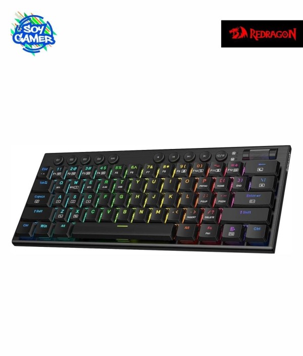 Teclado Redragon K632 RGB Horus Mini Negro