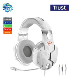 Headset Trust Carus Camuflado Blanco