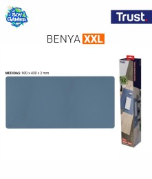 Mousepad Trust Benya XXL Azul