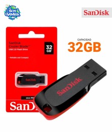 Pendrive Cruzer Blade 32GB Sandisk