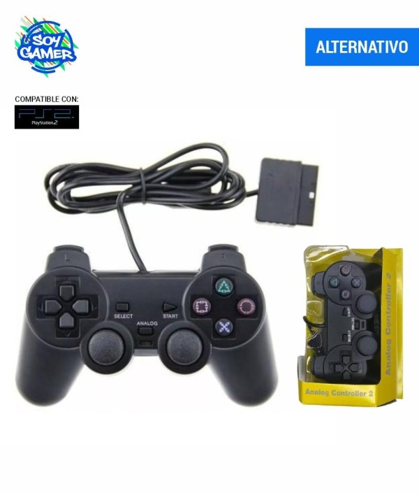 Joystick Playstation 2 con cable