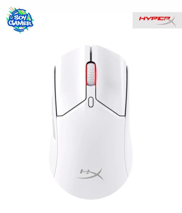 Mouse HyperX Pulsefire Haste 2 Blanco Inalambrico
