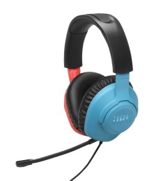 Headset JBL Quantum 100 Azul y Rojo
