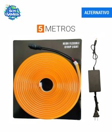 Tira Led Neon 5mts Naranja
