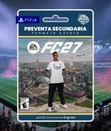 PREVENTA SECUNDARIA FC 27 PS4 (Lanzamiento 25-09-26]