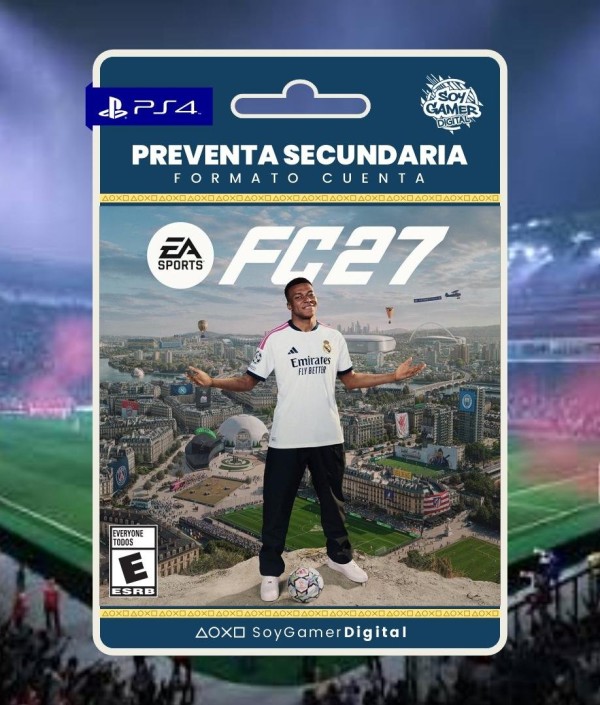 PREVENTA SECUNDARIA FC 27 PS4 (Lanzamiento 25-09-26]