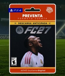 PREVENTA PRIMARIA FC 27 Descarga Anticipada PS4 (Lanzamiento 18-09-26]