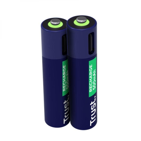 Pila Recargable Trust Triple A Blister x2