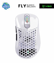 Mouse VSG Aquila Fly Blanco Brillante