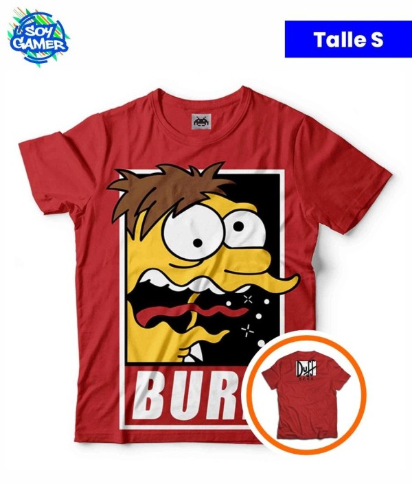 Remera RU292 Barney Roja S