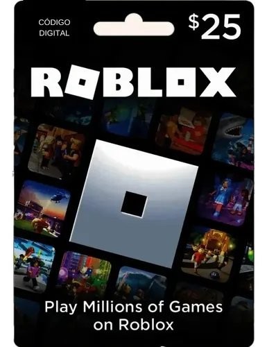 Codigo Robux 25usd