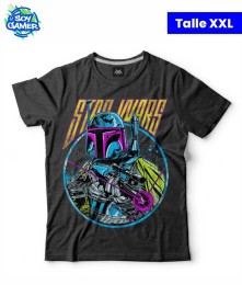 Remera RU236 Star Wars Gris Topo XXL