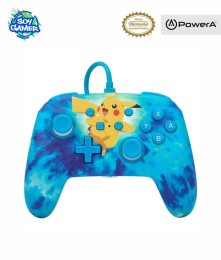Joystick Pokemon Pikachu Azul PowerA Switch