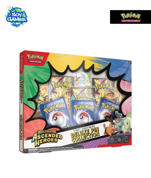 TCG First Partner Deluxe Pin Collection ENG