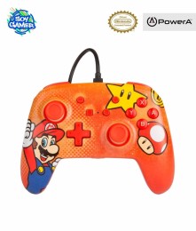 Joystick Super Mario Star Rojo PowerA Switch
