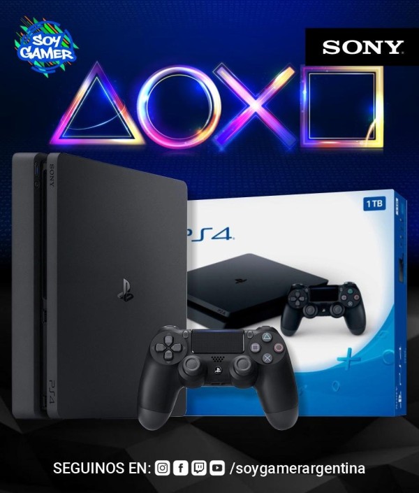 PS4 slim Soy Gamer - Video Juegos