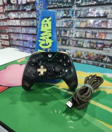 USADO Joystick Gamesir Kaleid Flux Xbox/PC c/ Cable Transp/Dorado